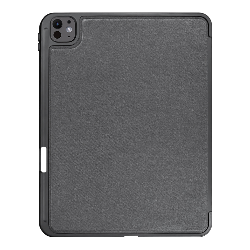 Θήκη με Πληκτρολόγιο για Apple iPad Pro 13 (2024), Techsuit, KeyTab Pro, Μαύρο