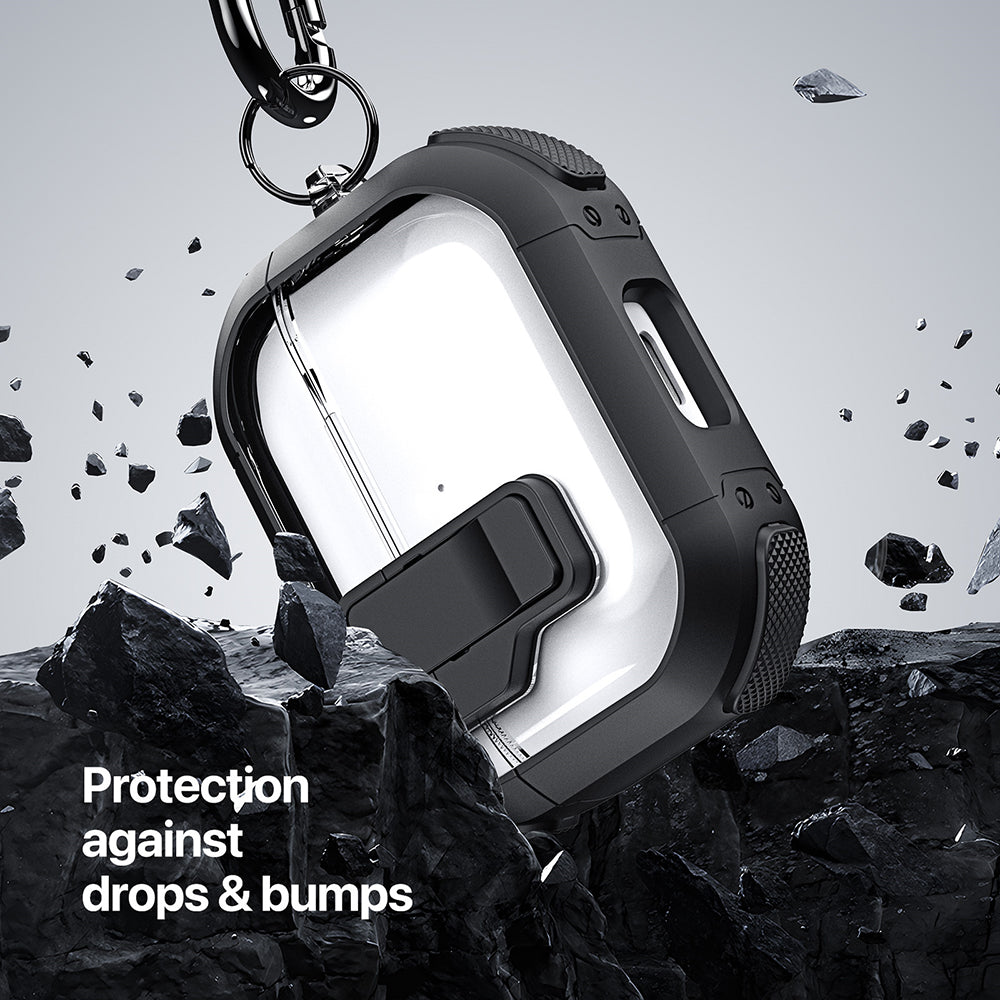 Θήκη DUX DUCIS PECN για Apple AirPods 4, Ροζ Άσπρο