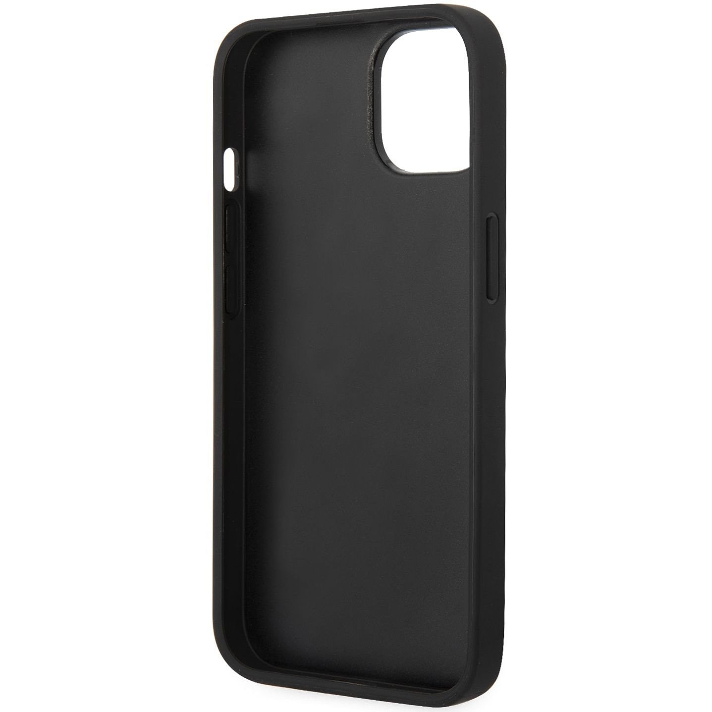 Θήκη για Apple iPhone 14 Plus, Karl Lagerfeld, Saffiano Monogram Metal Logo, Μαύρη