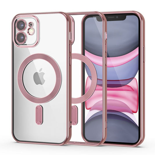 Θήκη MagSafe για Apple iPhone 11, Tech-Protect, Magshine, Magshine, Ροζ Χρυσό