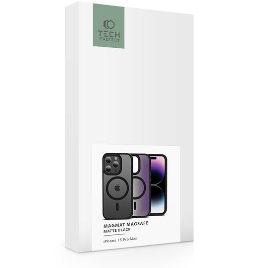 Θήκη MagSafe για Apple iPhone 15 Pro Max, Tech-Protect, Magmat, Μαύρο