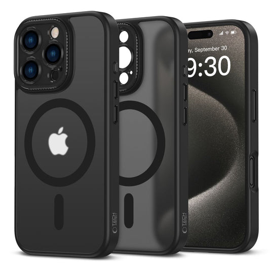 Θήκη MagSafe για Apple iPhone 16 Pro, Tech-Protect, Magcam, Μαύρο