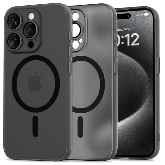 Θήκη MagSafe για Apple iPhone 15 Pro, Tech-Protect, MagSlim, Μαύρο
