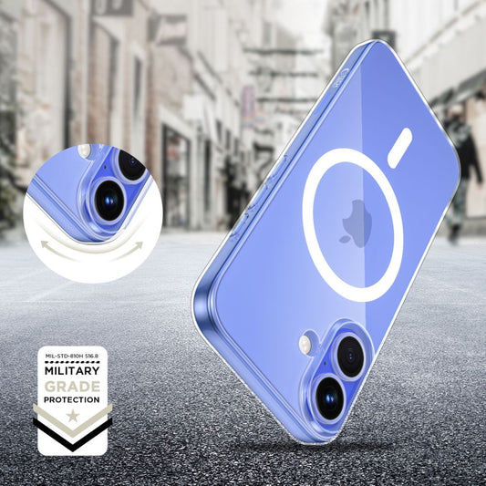 Θήκη MagSafe για Apple iPhone 16, Tech-Protect, Flexair+, Διαφανής