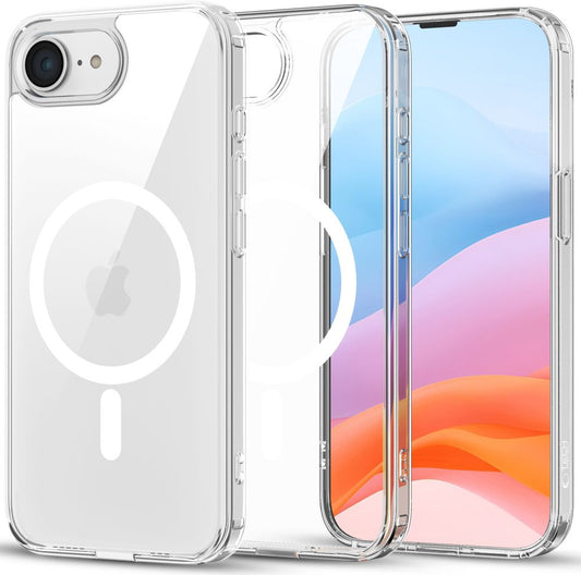 Θήκη MagSafe για Apple iPhone 16e, Tech-Protect, Flexair Hybrid, Διάφανη