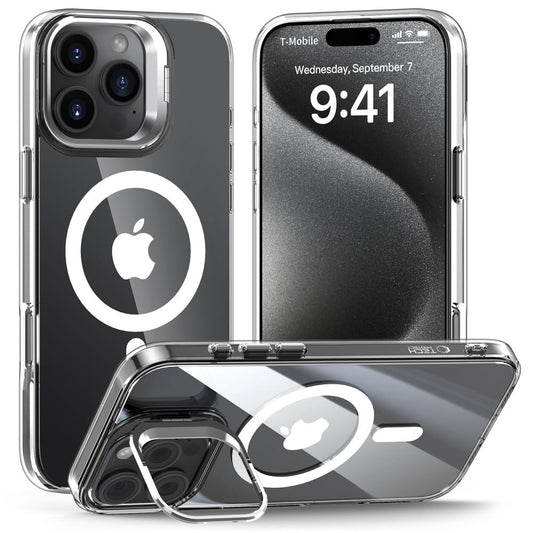 Θήκη MagSafe για Apple iPhone 16 Pro Max, Tech-Protect, Magstand, Διάφανη