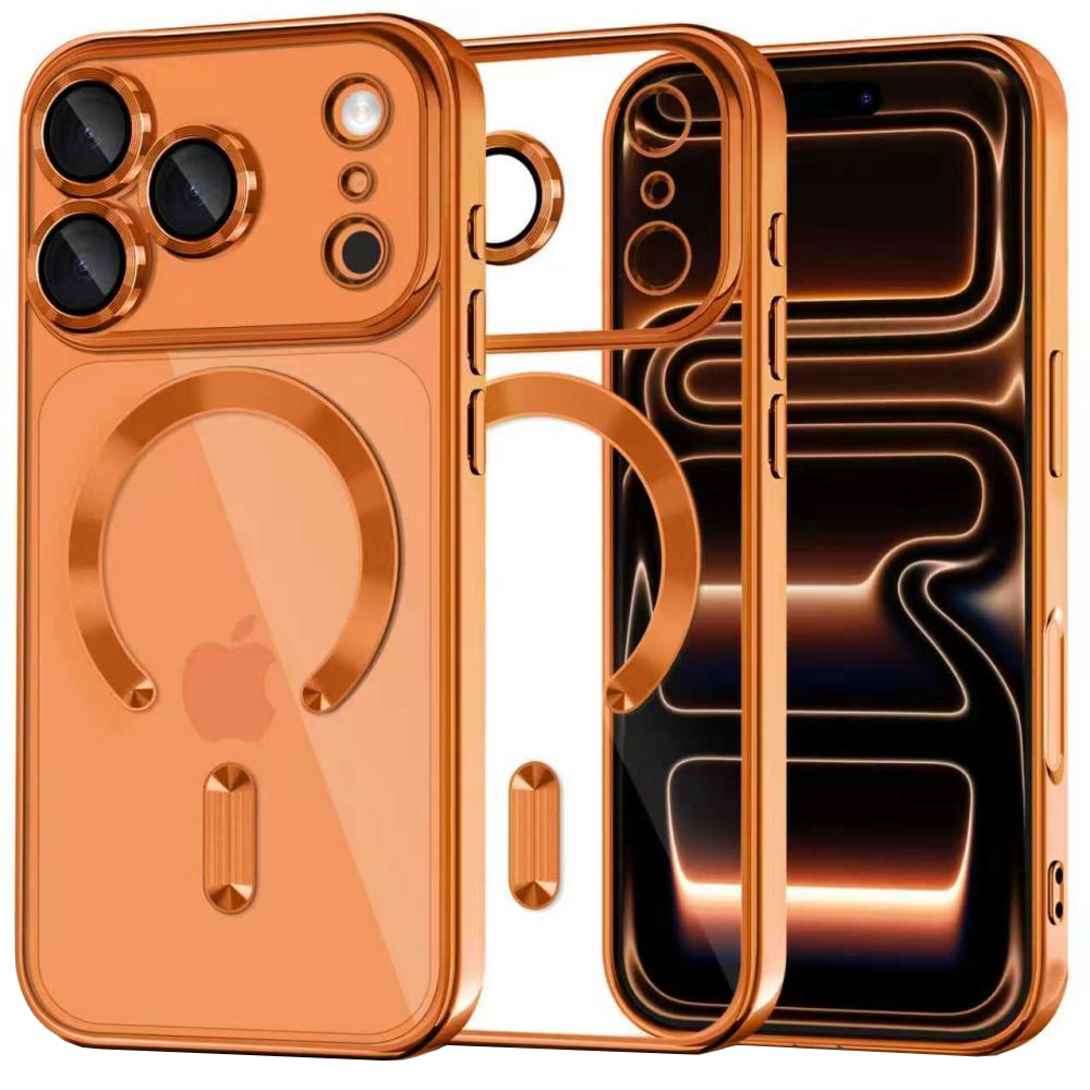 Θήκη MagSafe για Apple iPhone 17 Pro, Tech-Protect, Magflex, Πορτοκαλί