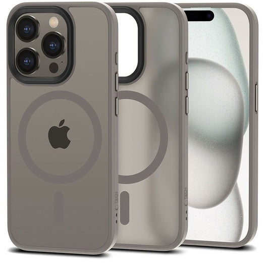 Θήκη MagSafe για Apple iPhone 15 Pro Max, Tech-Protect, Magmat, Magmat, Γκρι
