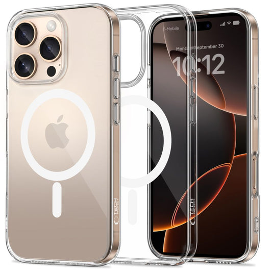 Θήκη MagSafe για Apple iPhone 16 Pro, Tech-Protect, Flexair+, Διαφανής