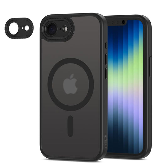 Θήκη MagSafe για Apple iPhone 16e, Tech-Protect, Magcam, Μαύρη