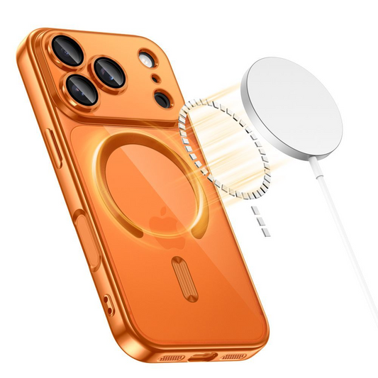 Θήκη MagSafe για Apple iPhone 17 Pro, Tech-Protect, Magflex, Πορτοκαλί