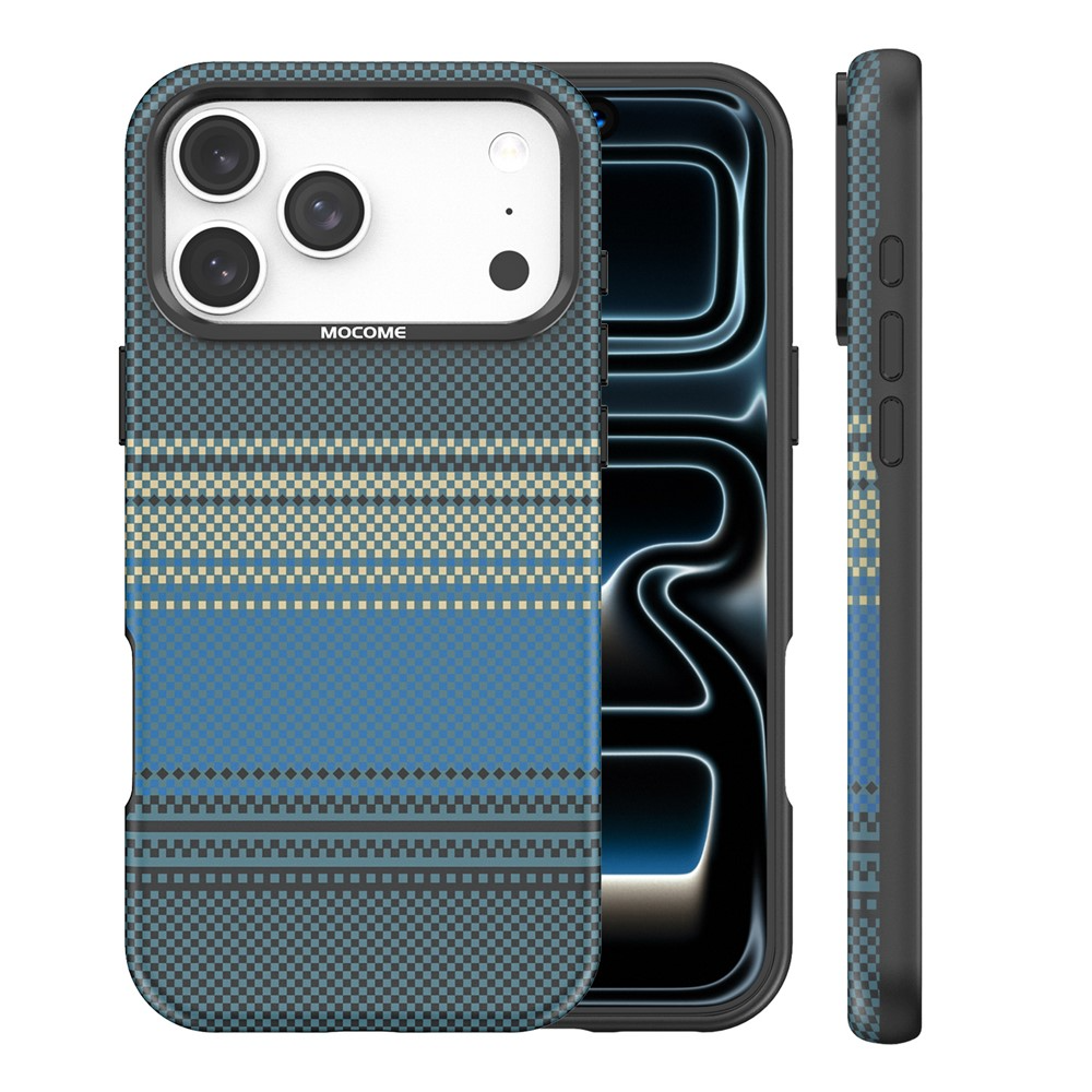 Θήκη MagSafe για Apple iPhone 17 Pro, OEM, Gradient Rainbow, Μπλε Σκούρο