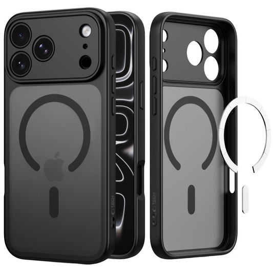 MagSafe Case for Apple iPhone 18 Pro / 17 Pro, Tech-Protect, BasicMag, Matte Black