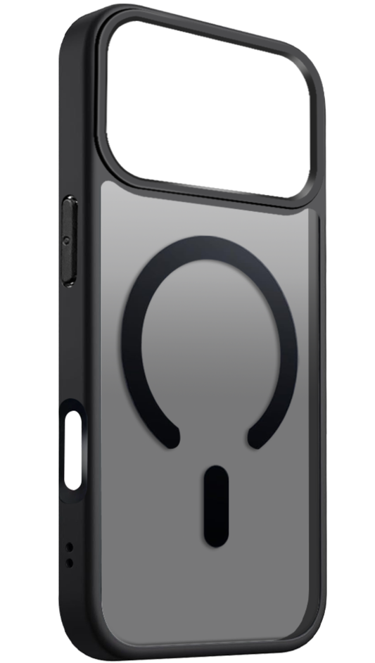 Θήκη MagSafe για Apple iPhone 18 Pro / 17 Pro, Etteri, Matt Mag, Μαύρο