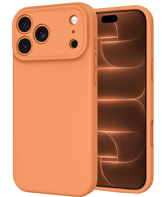 Θήκη MagSafe για Apple iPhone 18 Pro Max / 17 Pro Max, Tech-Protect, σιλικόνη, πορτοκαλί