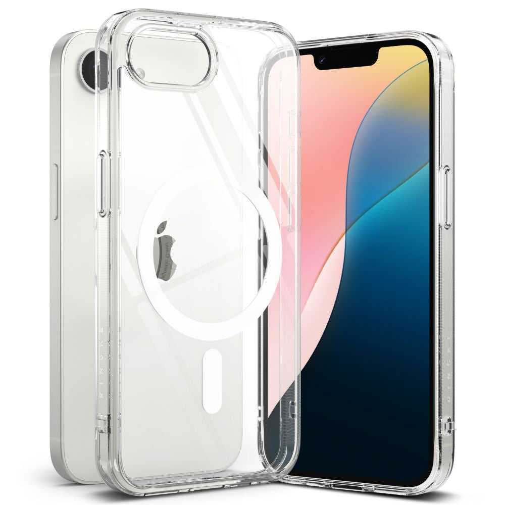 Θήκη MagSafe για Apple iPhone 17e / 16e, Ringke, Fusion, Διάφανη