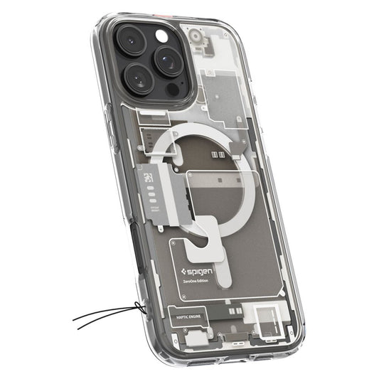 Θήκη MagSafe για Apple iPhone 16 Pro Max, Spigen, Ultra Hybrid Zero One, Γκρι ACS08381