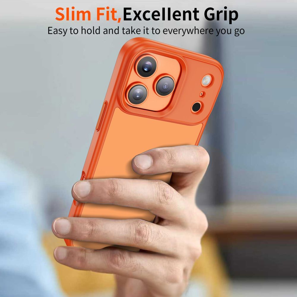 Θήκη για Apple iPhone 17 Pro, Tech-Protect, Magmat, Ματ Πορτοκαλί