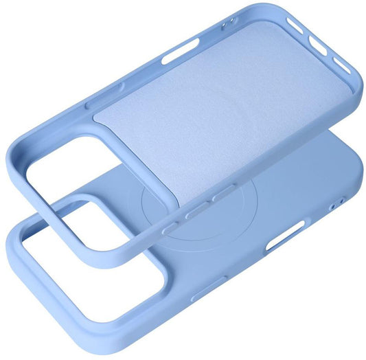 Θήκη MagSafe για Apple iPhone 18 Pro Max / 17 Pro Max, OEM, Silicone Mag (Big Hole), γαλάζια