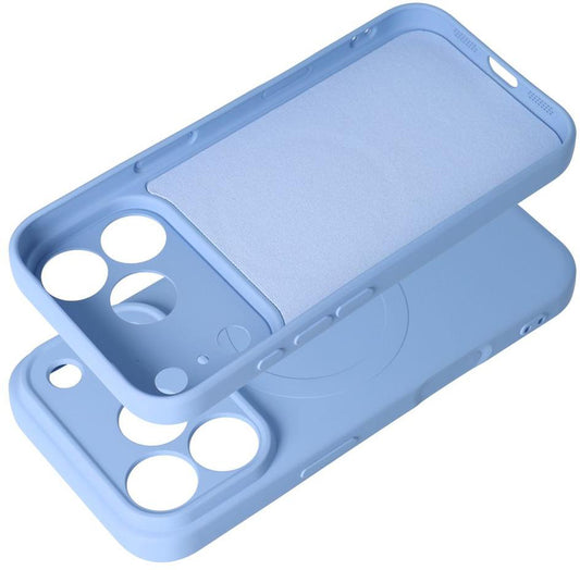 Θήκη MagSafe για Apple iPhone 18 Pro Max / 17 Pro Max, OEM, Silicone Mag, Γαλάζια