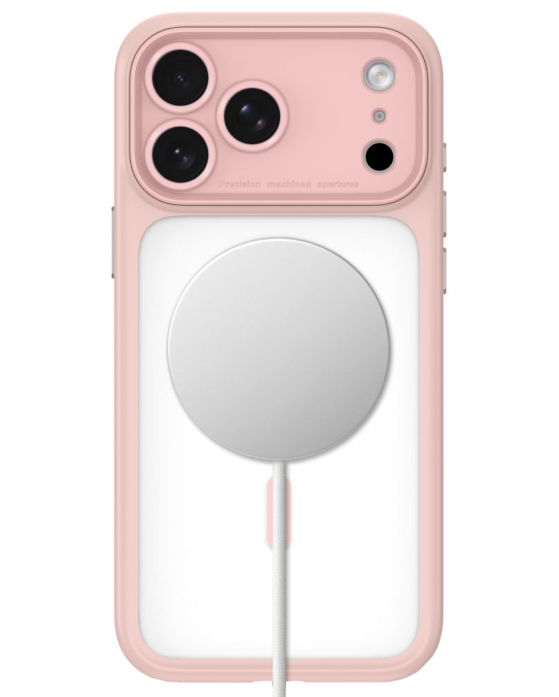Θήκη MagSafe για Apple iPhone 18 Pro / 17 Pro, Tech-Protect, MagPeak CC, Ματ Ροζ
