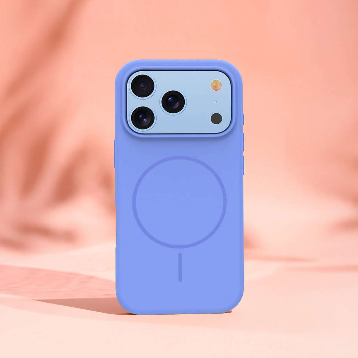 Θήκη MagSafe για Apple iPhone 18 Pro Max / 17 Pro Max, OEM, Λεπτή Σιλικόνη, Μπλε