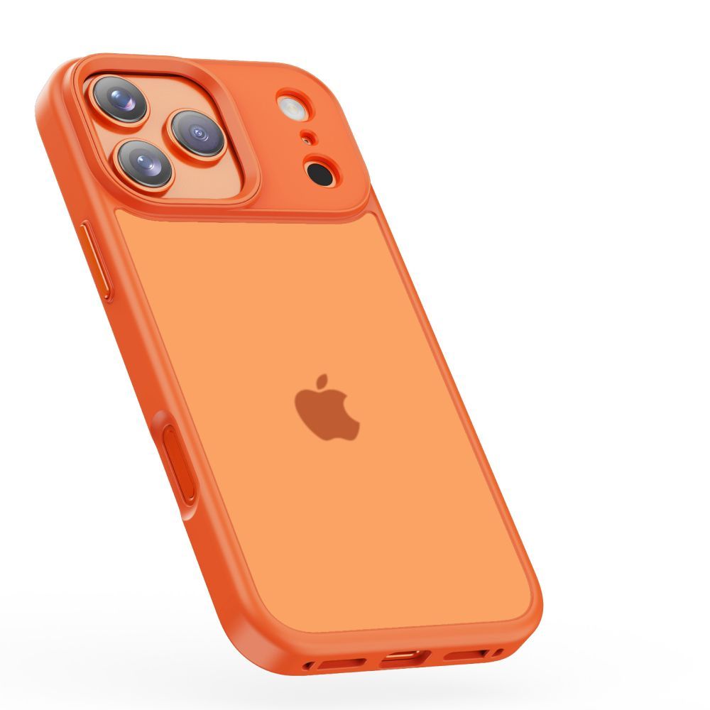 Θήκη για Apple iPhone 17 Pro, Tech-Protect, Magmat, Ματ Πορτοκαλί