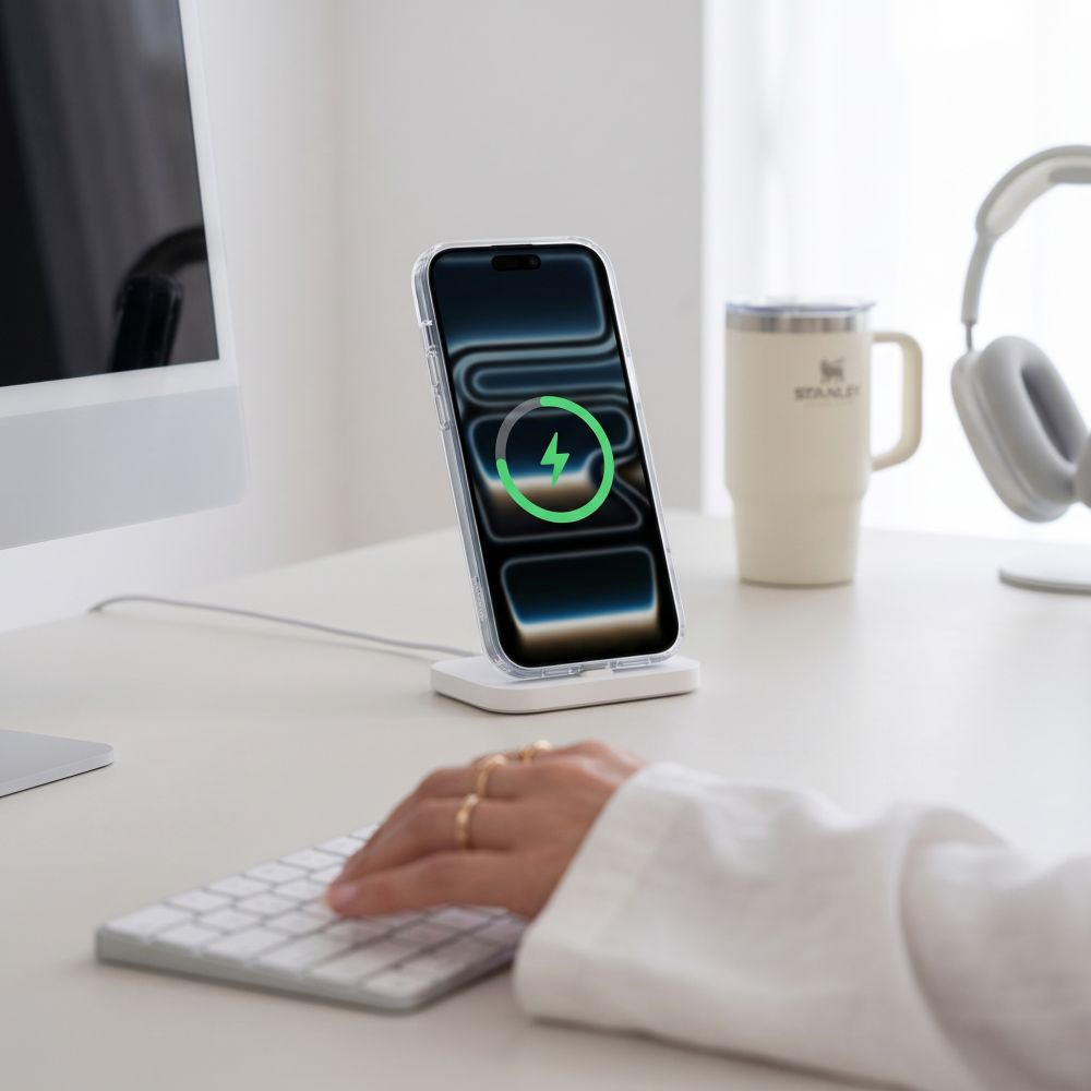 Θήκη MagSafe για Apple iPhone 18 Pro / 17 Pro, Tech-Protect, Flexair Hybrid με Προστατευτικό Οθόνης, Διαφανής