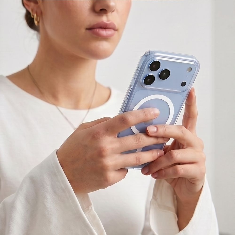 Θήκη MagSafe για Apple iPhone 18 Pro / 17 Pro, Tech-Protect, Flexair Hybrid με Προστατευτικό Οθόνης, Διαφανής