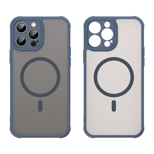 Θήκη MagSafe για Apple iPhone 13 Pro, Techsuit, HaloFrost II, Μπλε Σκούρο