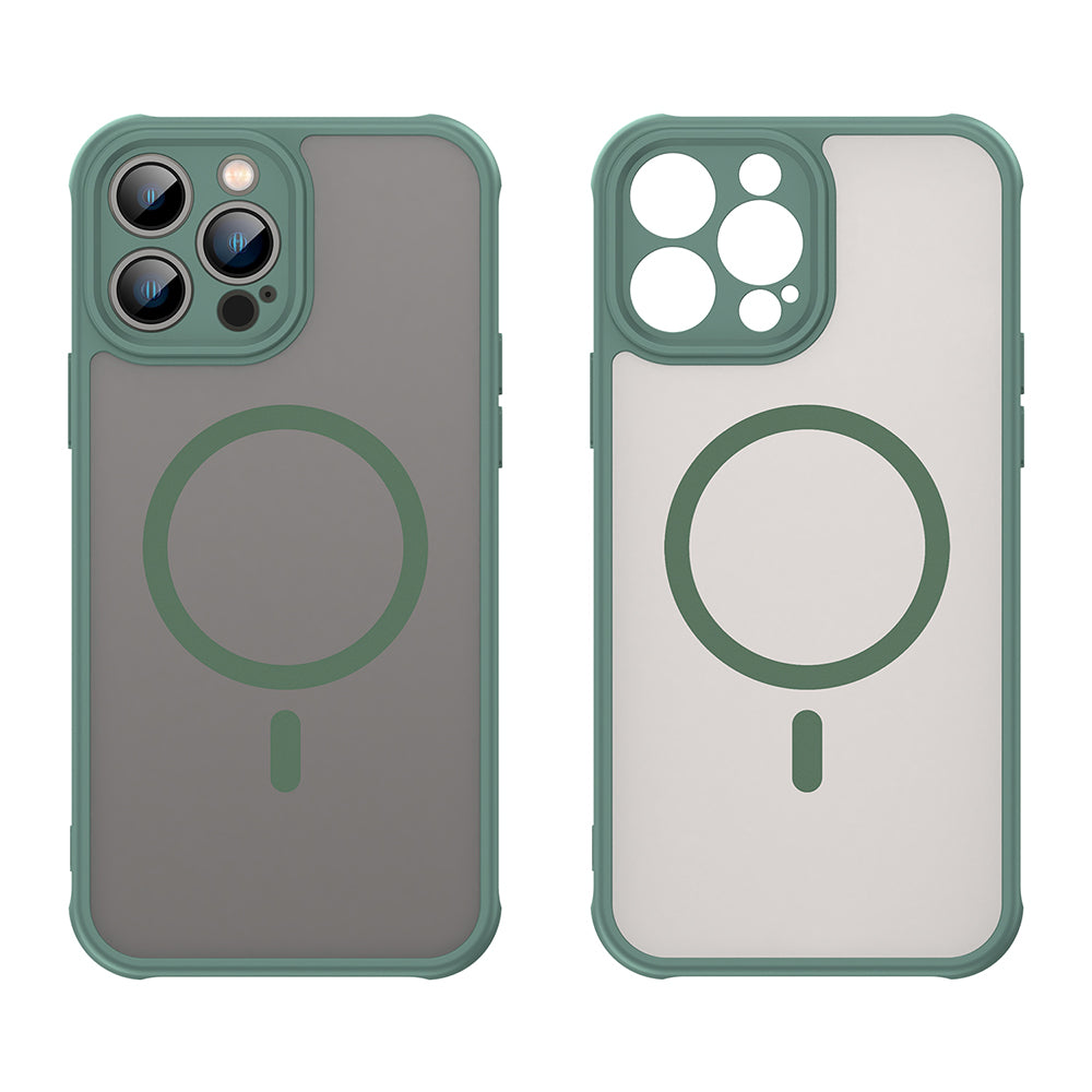 Θήκη MagSafe για Apple iPhone 13 Pro, Techsuit, HaloFrost II, Πράσινο