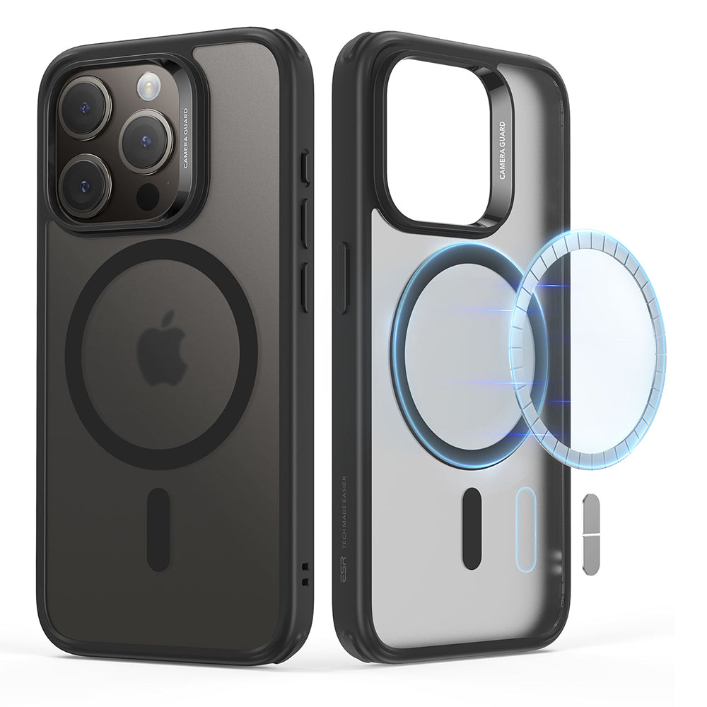 Θήκη MagSafe για Apple iPhone 15 Pro, ESR, Classic Hybrid, Ματ Μαύρη