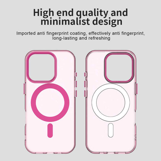 Θήκη MagSafe για Apple iPhone 15 Pro Max, Techsuit, CandyCase, Ροζ