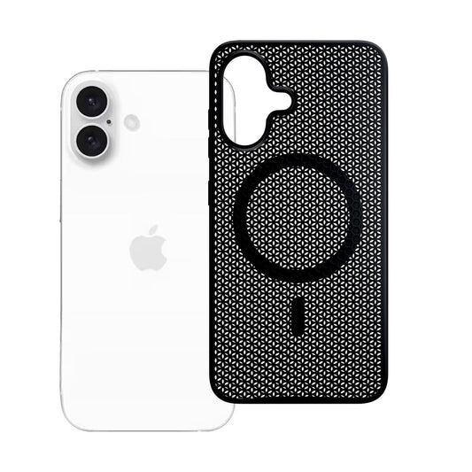 Θήκη MagSafe για Apple iPhone 16, 3MK, COOLing, Μαύρη