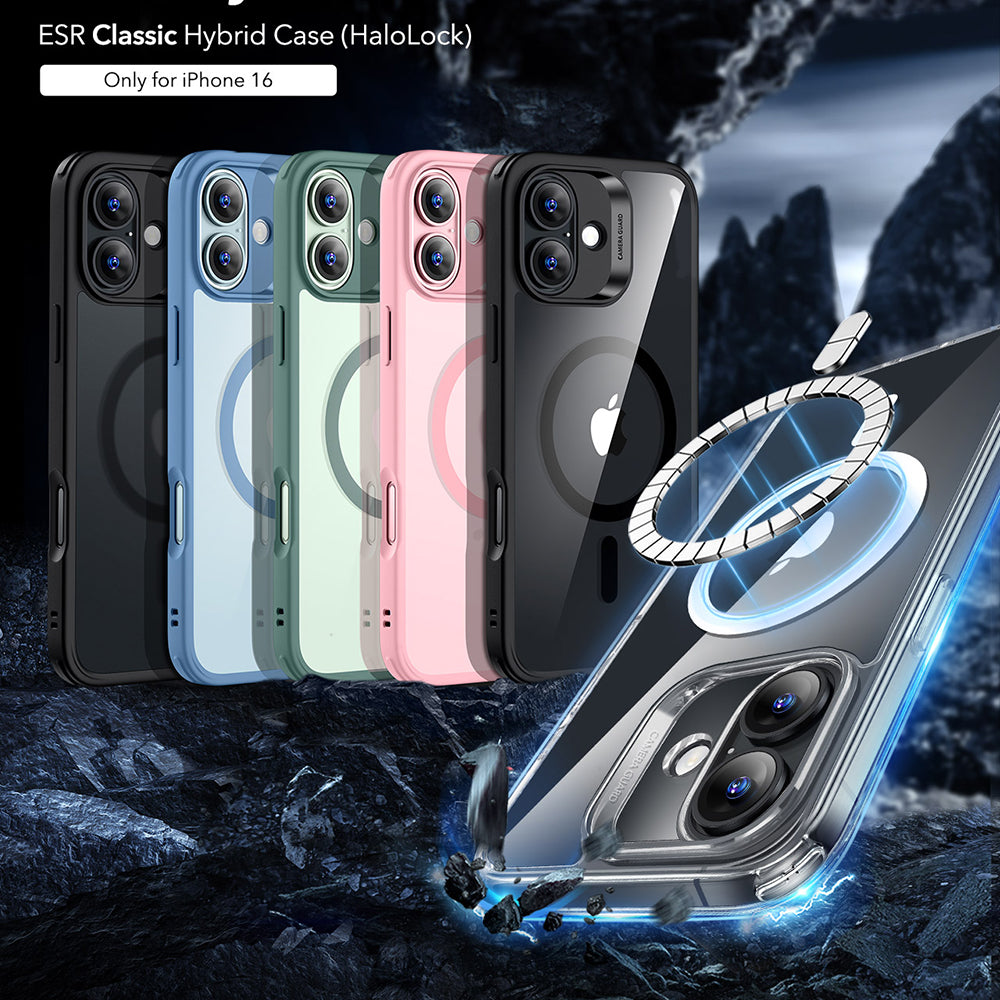 Θήκη MagSafe για Apple iPhone 16, ESR, Classic Hybrid, Διάφανη