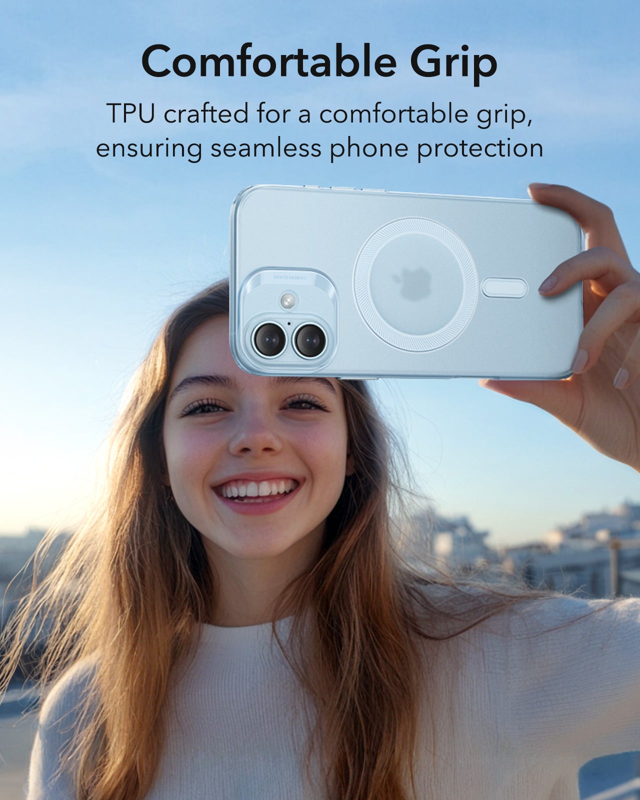 Θήκη MagSafe για Apple iPhone 16, ESR, Zero, Σατινέ Μπλε