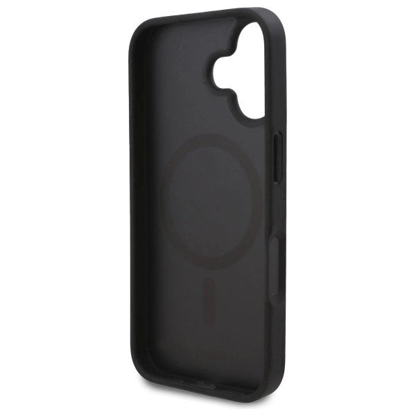 MagSafe Case for Apple iPhone 16, Karl Lagerfeld, Hot Stamp, Black