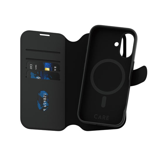 Θήκη MagSafe για Apple iPhone 16, PanzerGlass, Care Feature Tango Two-in-One, Μαύρη