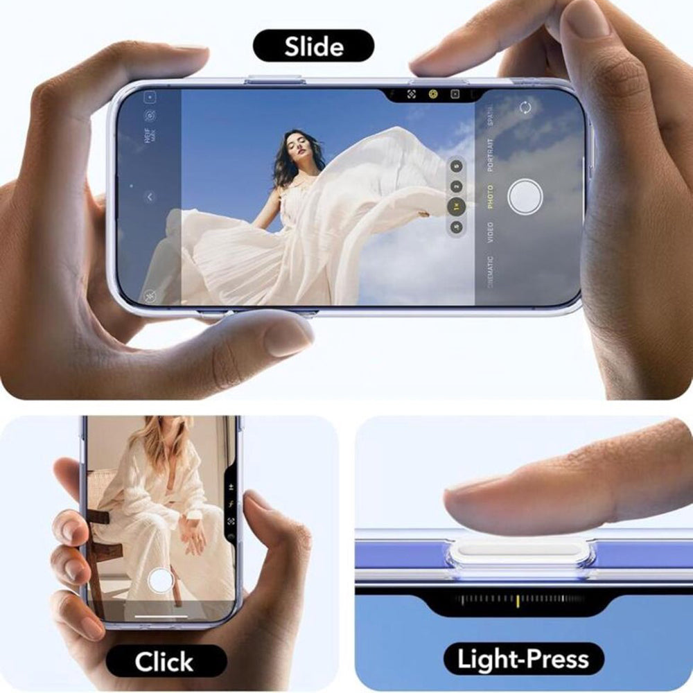 Θήκη MagSafe για Apple iPhone 16 Plus, ESR, Classic Hybrid Kickstand Slide, Διάφανη
