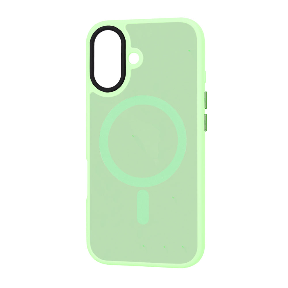 Θήκη MagSafe για Apple iPhone 16 Plus, Techsuit, HaloFrost, Ανοιχτό Πράσινο