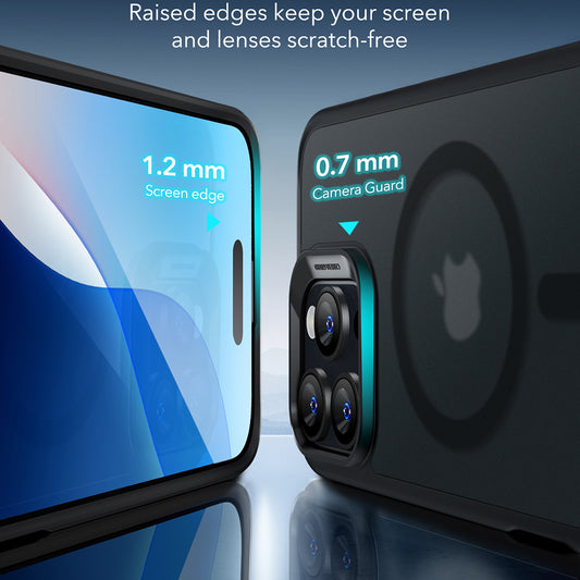 Θήκη MagSafe για Apple iPhone 16 Pro, ESR, Classic Hybrid, Ματ Μαύρη