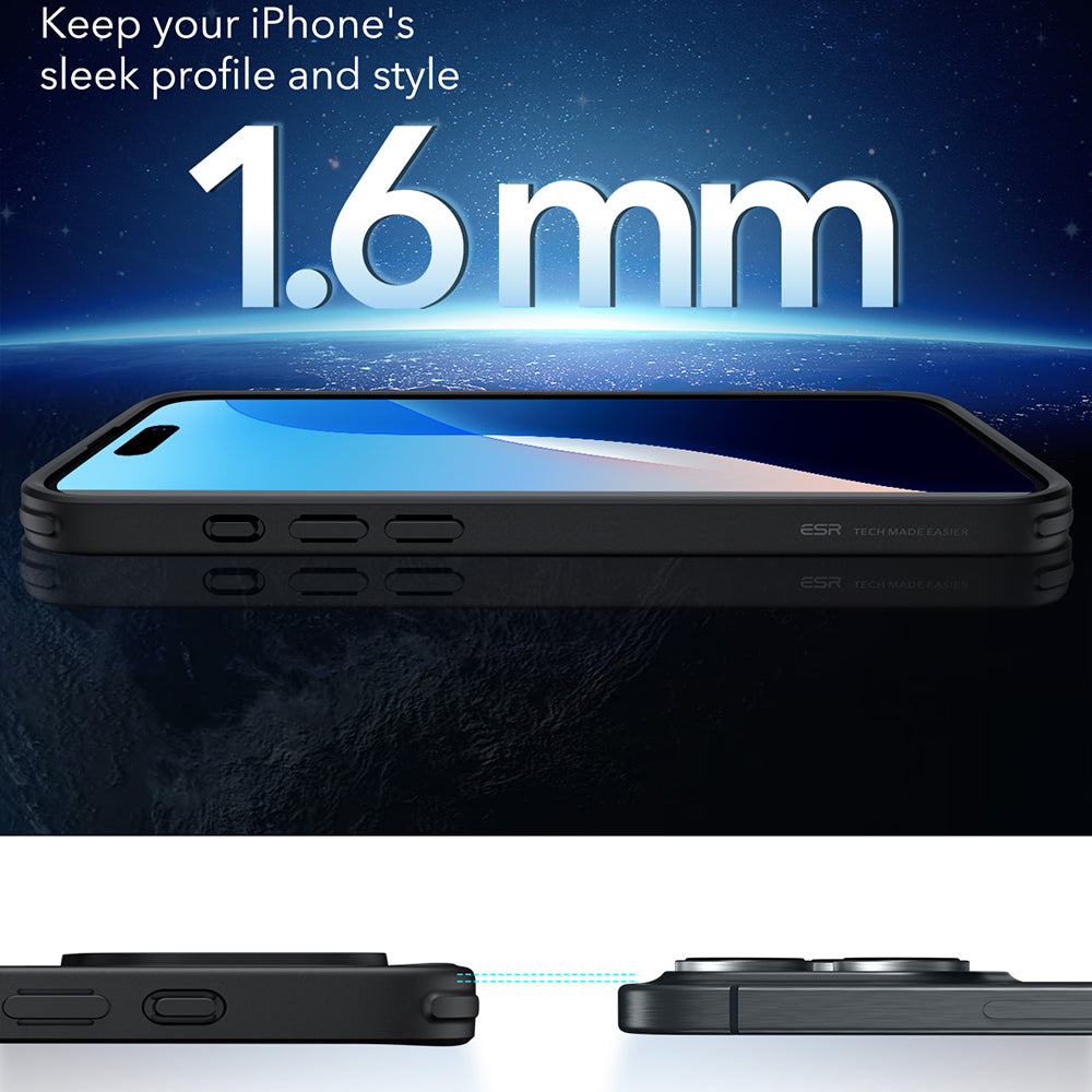Θήκη MagSafe για Apple iPhone 16 Pro, ESR, Classic Hybrid, Ματ Μαύρη