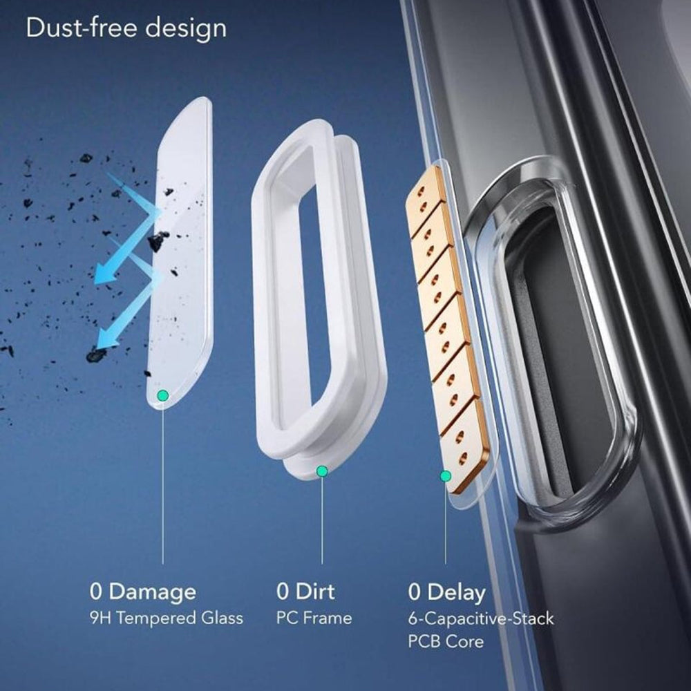 Θήκη MagSafe για Apple iPhone 16 Pro, ESR, Classic Hybrid Slide, Διαφανής