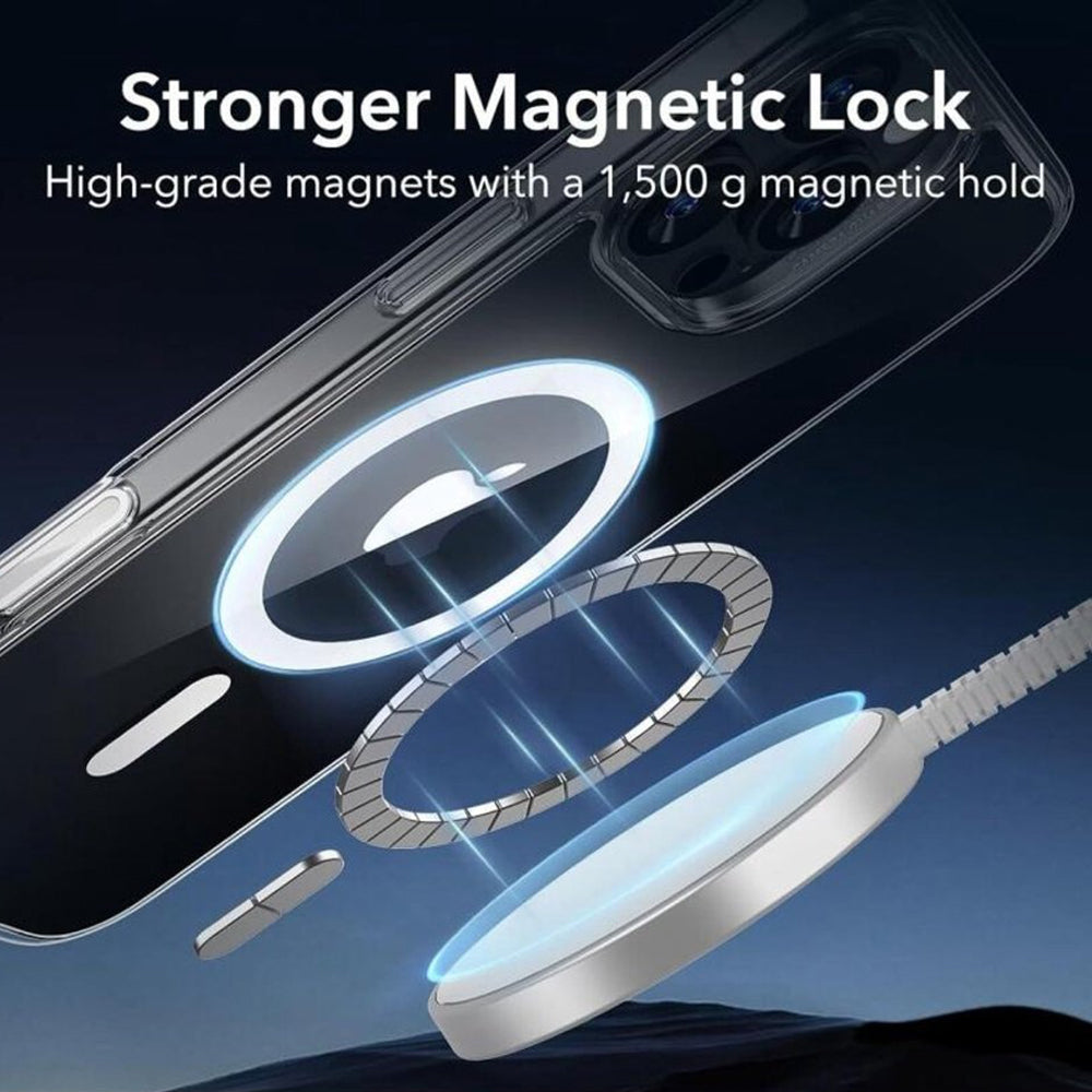 Θήκη MagSafe για Apple iPhone 16 Pro, ESR, Classic Hybrid Slide, Διαφανής