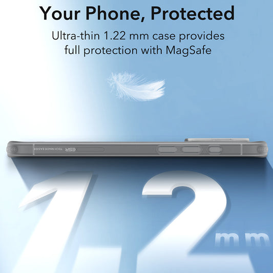 Θήκη MagSafe για Apple iPhone 16 Pro, ESR, Zero, Σατινέ Γκρι