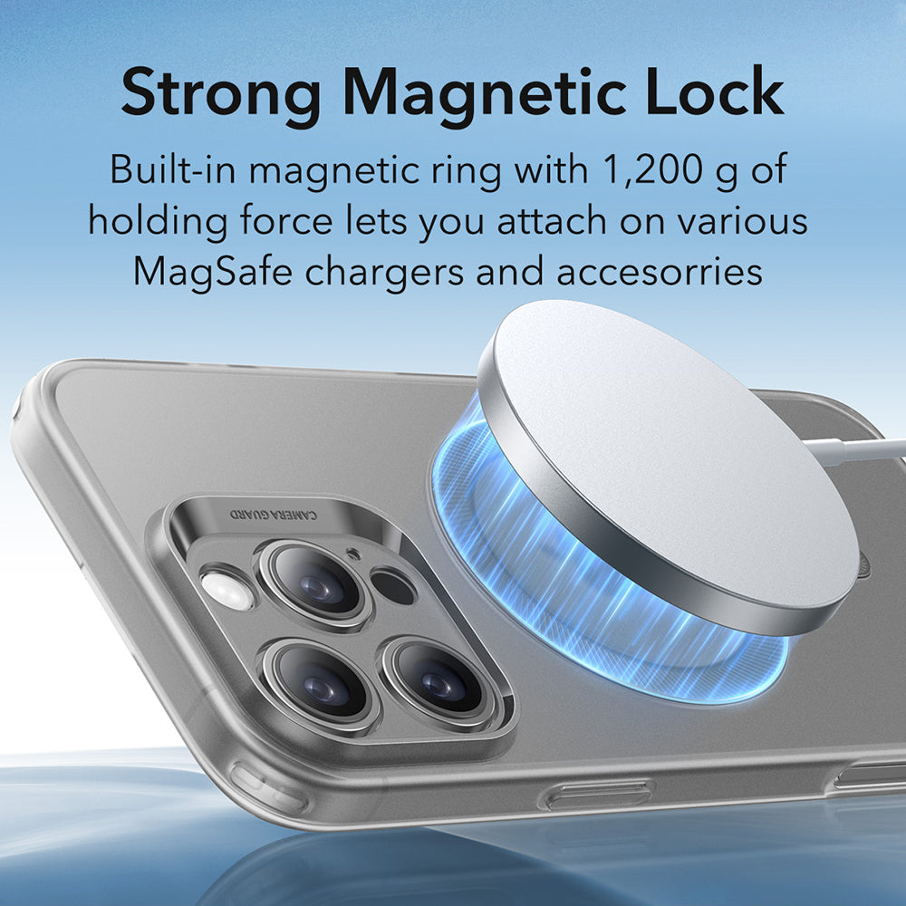 Θήκη MagSafe για Apple iPhone 16 Pro, ESR, Zero, Σατινέ Γκρι