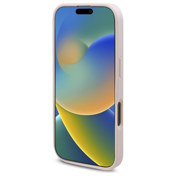 Θήκη MagSafe για Apple iPhone 16 Pro, Guess, 4G Flowers Print, Ροζ