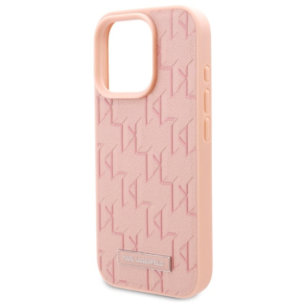 Θήκη MagSafe για Apple iPhone 16 Pro, Karl Lagerfeld, Hot Stamp, Ροζ