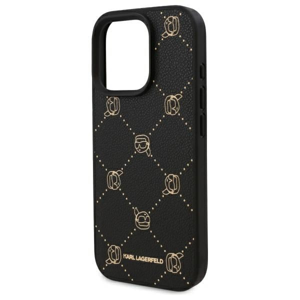 Θήκη MagSafe για Apple iPhone 16 Pro, Karl Lagerfeld, Karl's Head, Μαύρη