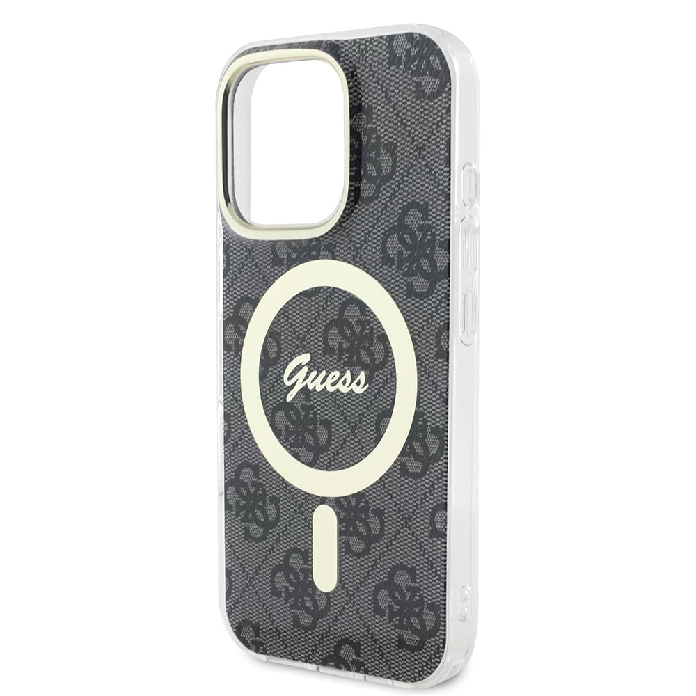 Θήκη MagSafe για Apple iPhone 16 Pro Max, Guess, IML 4G, Μαύρη